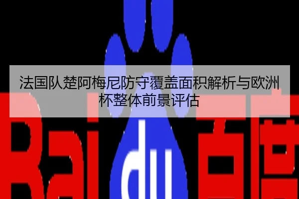 法国队楚阿梅尼防守覆盖面积解析与欧洲杯整体前景评估